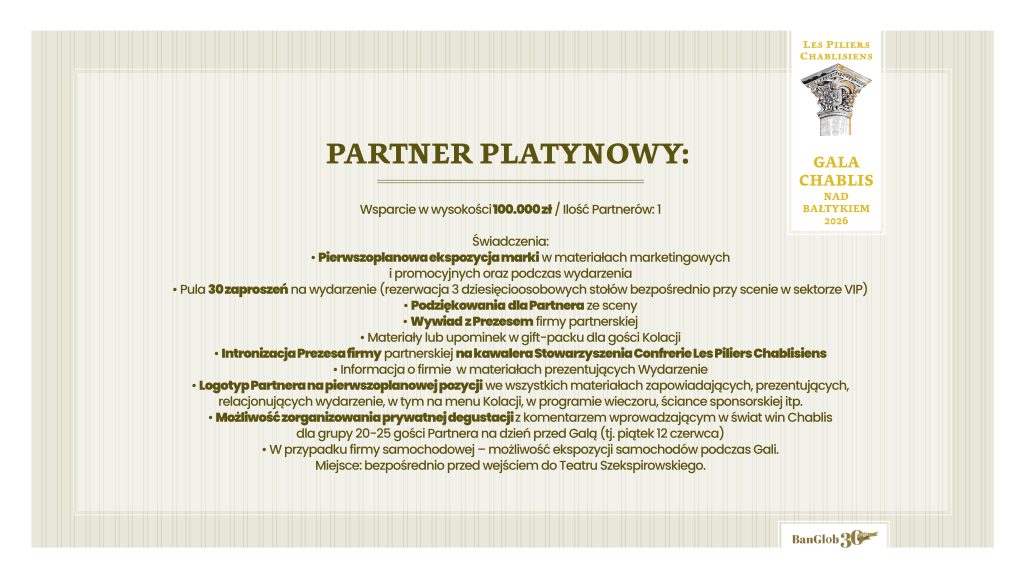 Gala Chablis nad Bałtykiem 13-06-2026 Gdańsk_ PREZENTACJA